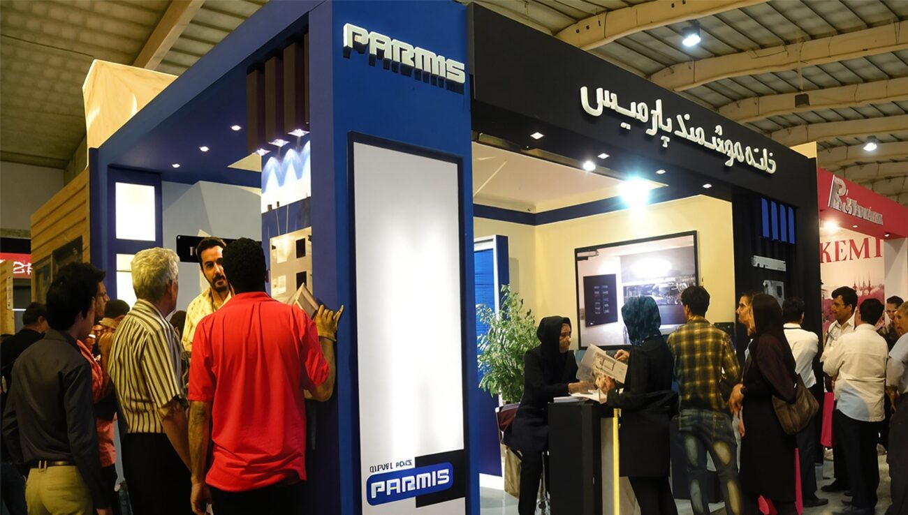 نخستین حضور خانه هوشمند پارمیس با معرفی کلید لمسی ایرانی پارمیس در نمایشگاه اصفهان آبان 1393