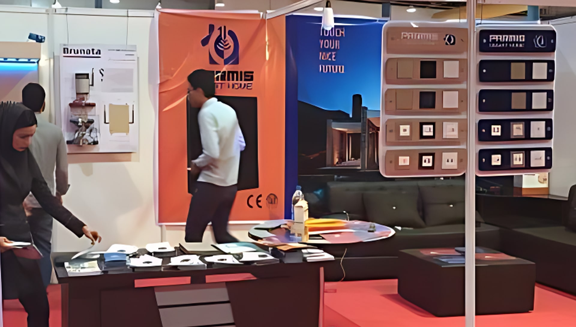 حضور خانه هوشمند پارمیس در نمایشگاه های گرگان و قائمشهر به صورت همزمان در خرداد 1394