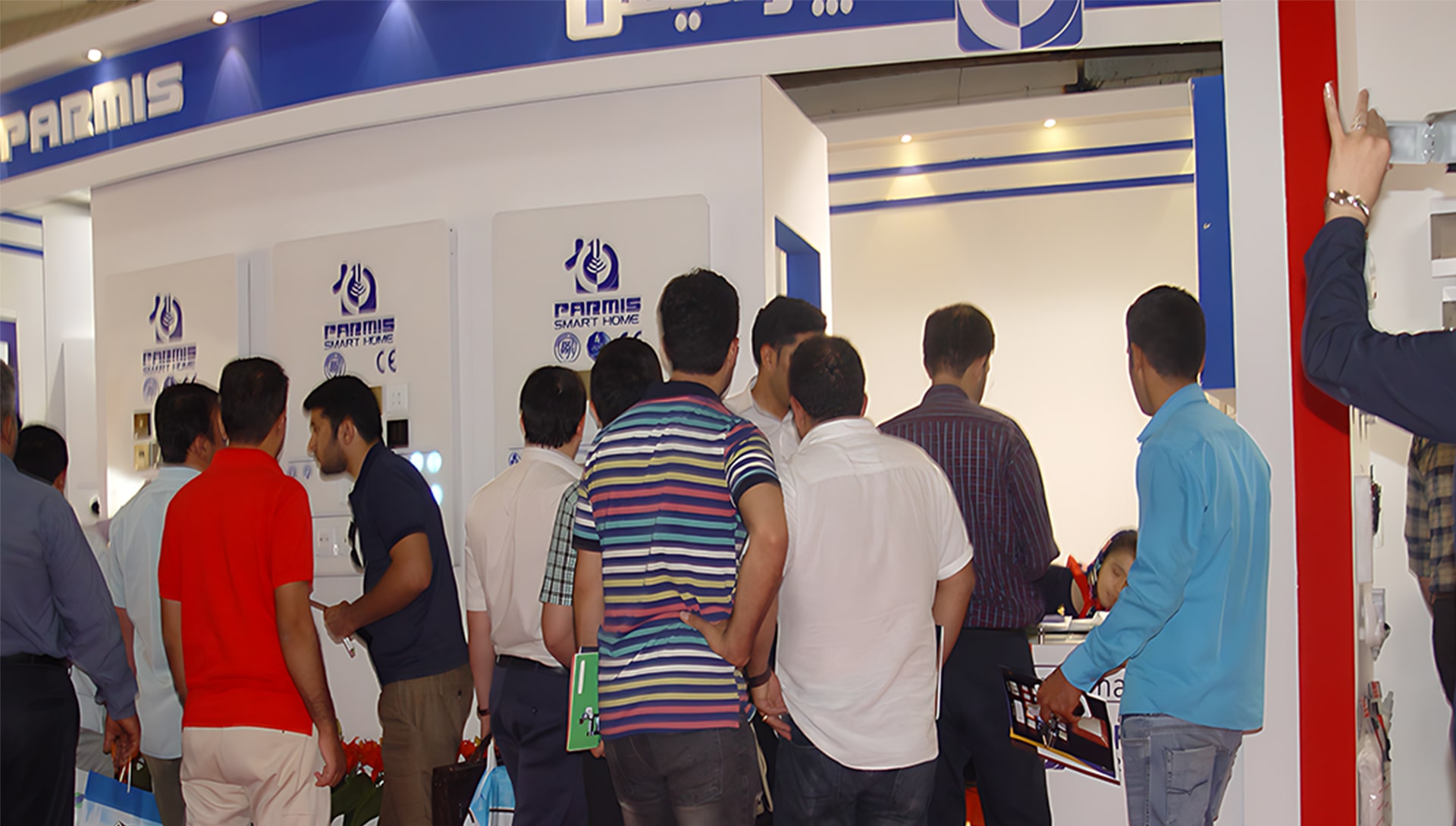 نمایش کلید لمسی پارمیس در تهران برای چهارمین سال پیاپی در نمایشگاه صنعت ساختمان مرداد ۱۳۹۶