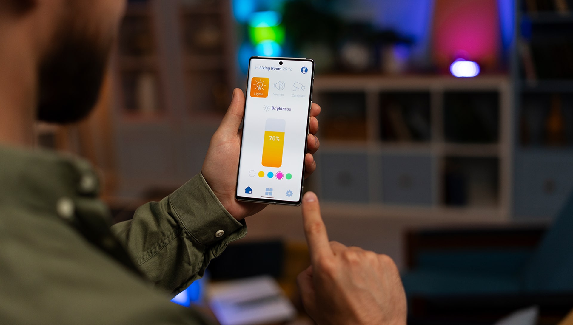مقاله سیستم کنترل روشنایی در ساختمان هوشمند