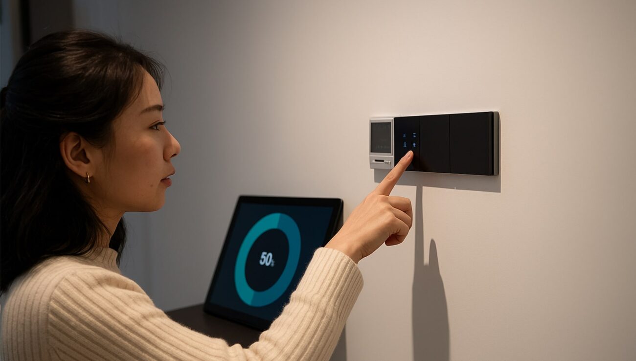 مقاله خانه هوشمند با کلید لمسی