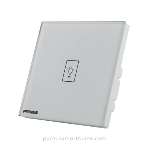 smart bathroom touch switch white