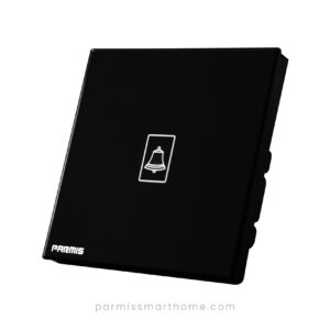 smart touch doorbell switch black