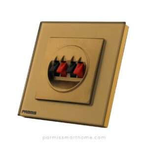 stereo socket gold