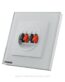 stereo socket white