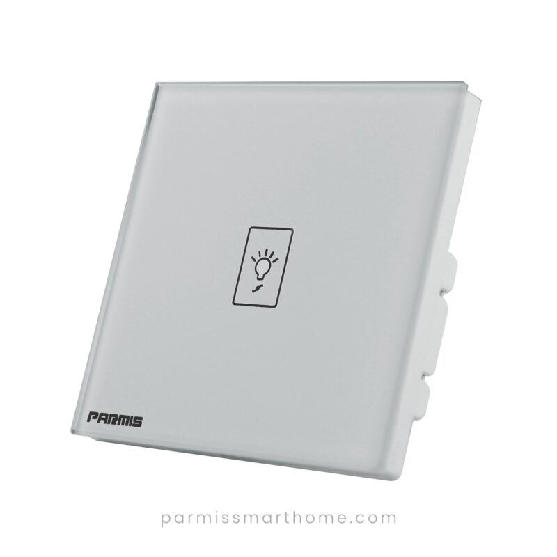 touch single switch two way white