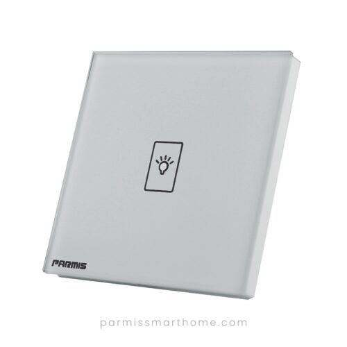 touch single switch white